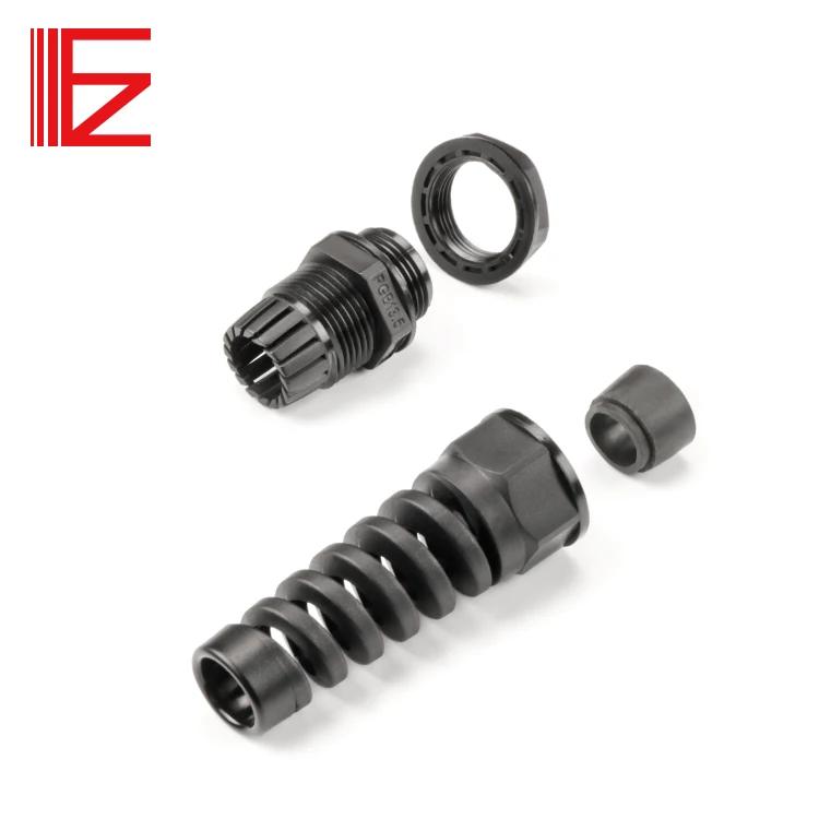 Anti-bending cable glands Nylon waterproof cable glands Plastic cable glands Twist-resistant