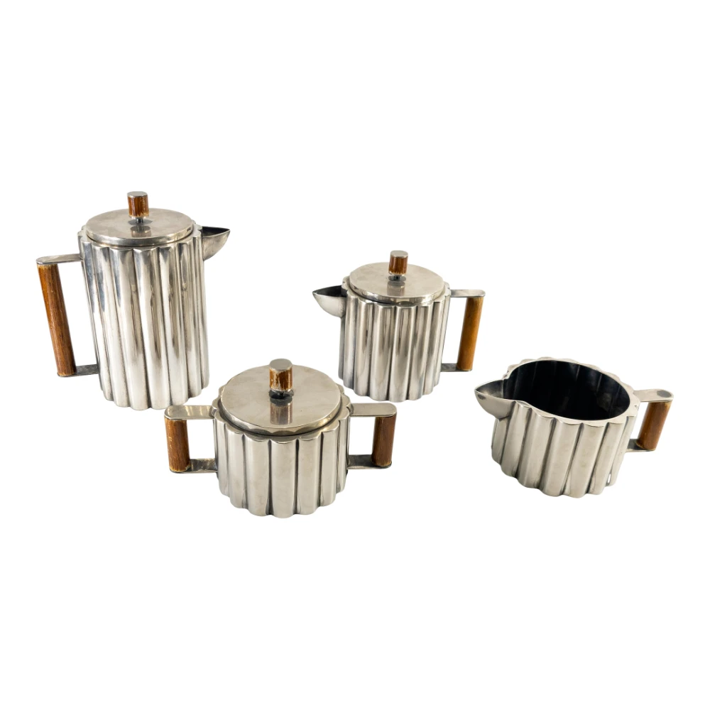 Stainless Steel Table Top Metal Teapot Sets Premium Quality Customized Shape Kitchenware Utensils Tools Coffee Tea Sets