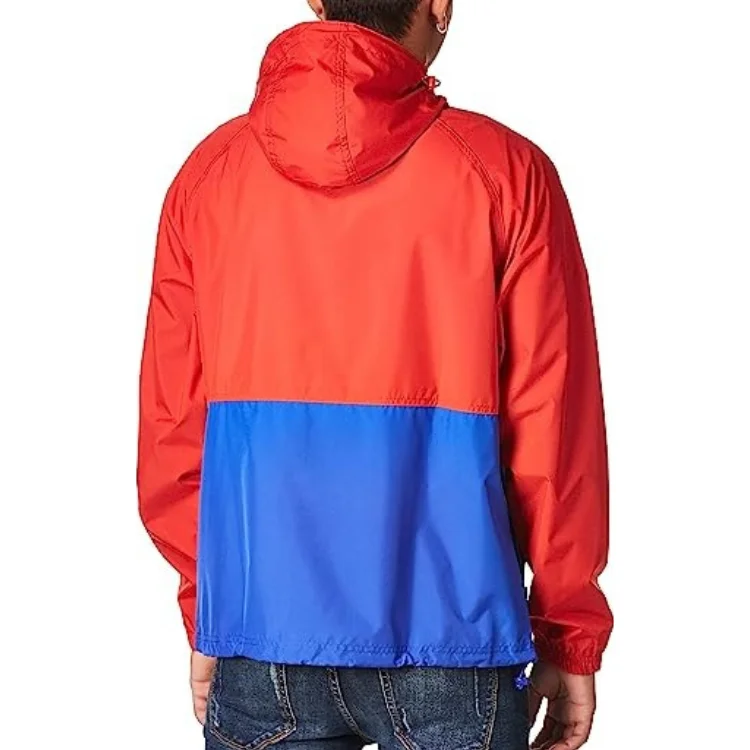 Spring Fashion quarter zipper Mens Mountaineering Outdoor Jacket Casual Sports Windbreaker Jacket