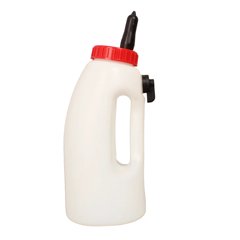 4L high quality plastic calf feeding milk bottle for cows animals, Cow Feeder