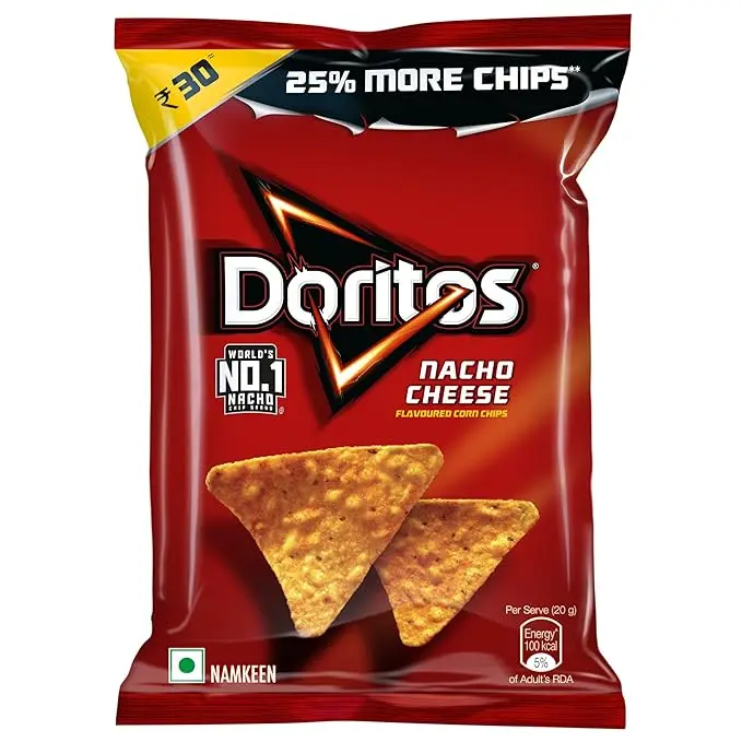 Top Quality Doritoss Nacho Chips, Nacho Cheese Flavour, Crunchy Crispy Chips & Snacks available in cheap price