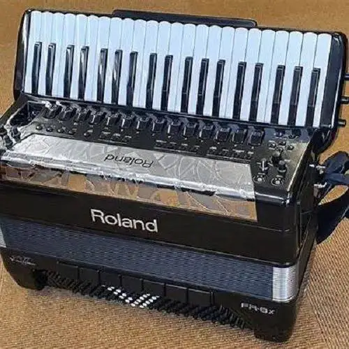Ready to Ship New Roland V-Accordion FR-8X Black Accordion Keyboard Instrument Ready to Ship and In Stock