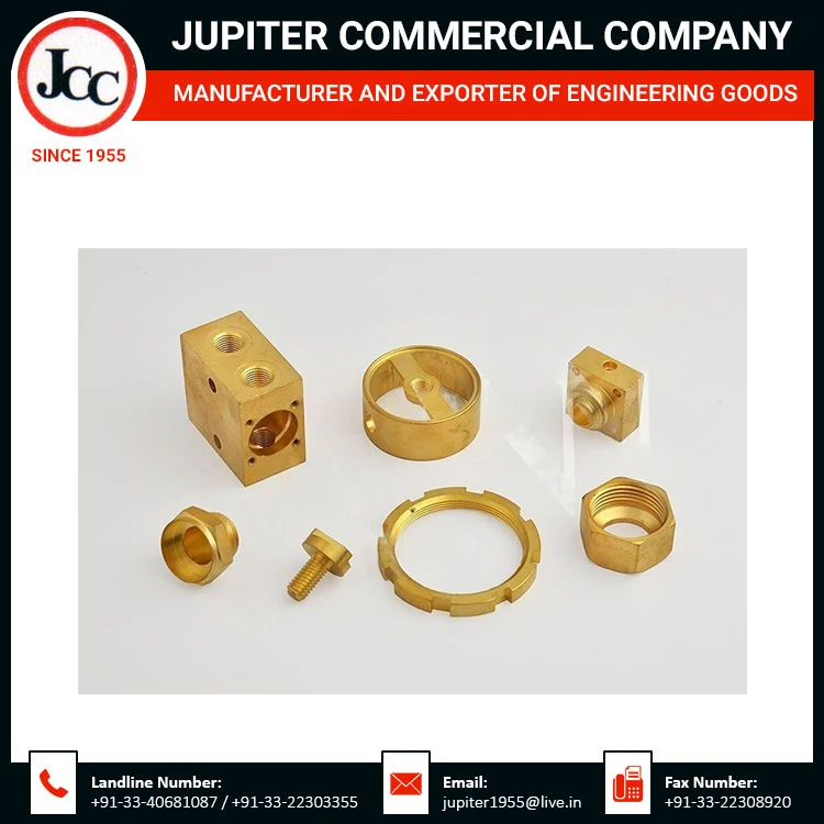 Wholesale Customized Brass Electrical Components Natural Nickel Plated for Commercial Applications-Jupiter Commercial Supplier