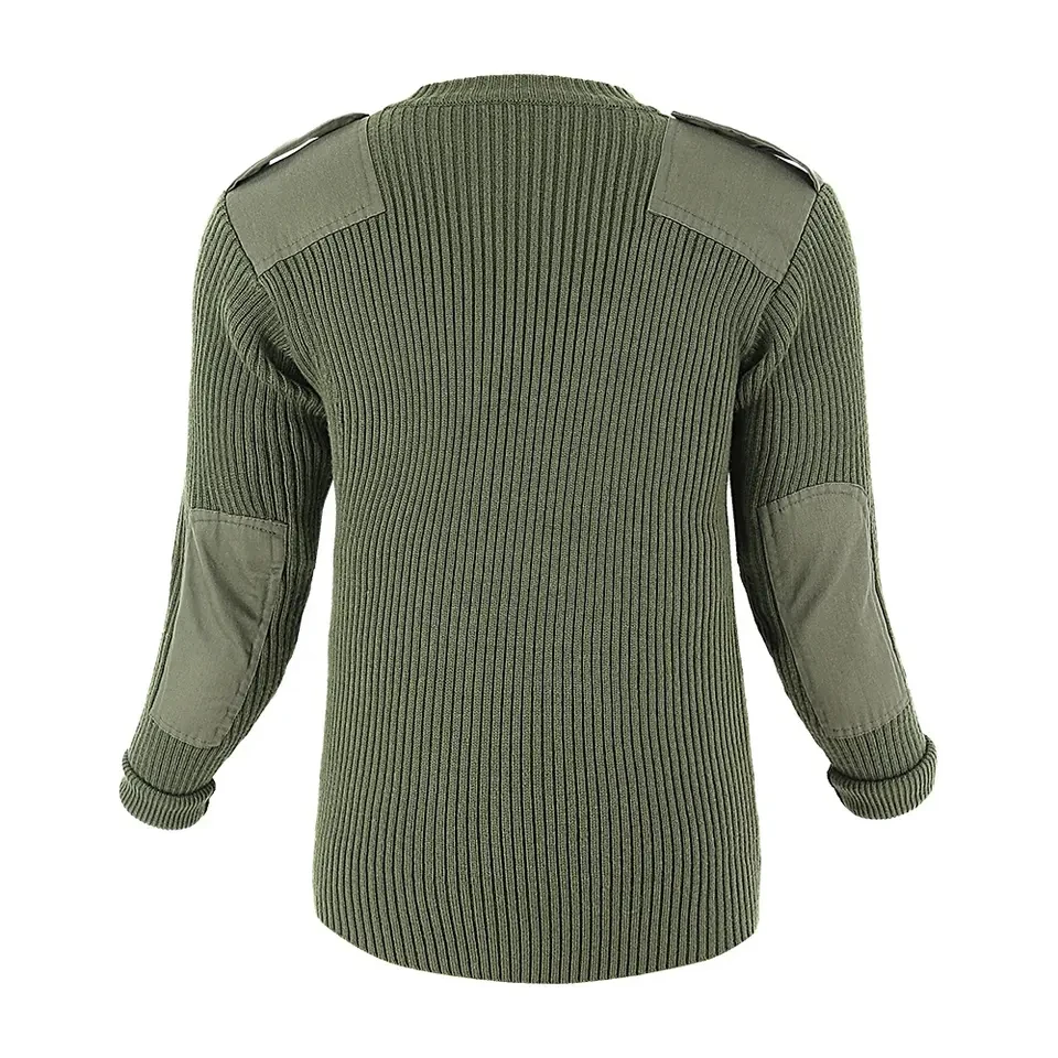 Fashion Plain Knit Sweater Men Big Size Drop Shoulder V Neck Winter Sweaters For Men Breathable New Design 2023