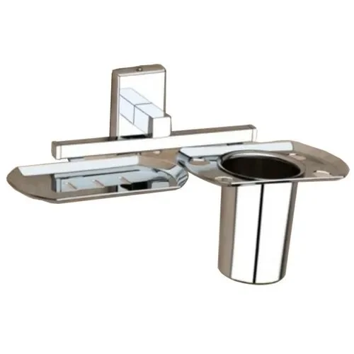 Simple Look Toothbrush holder Round toothbrush stand organizer Metal tooth Brush holder For Home Hotel Bathroom Usage