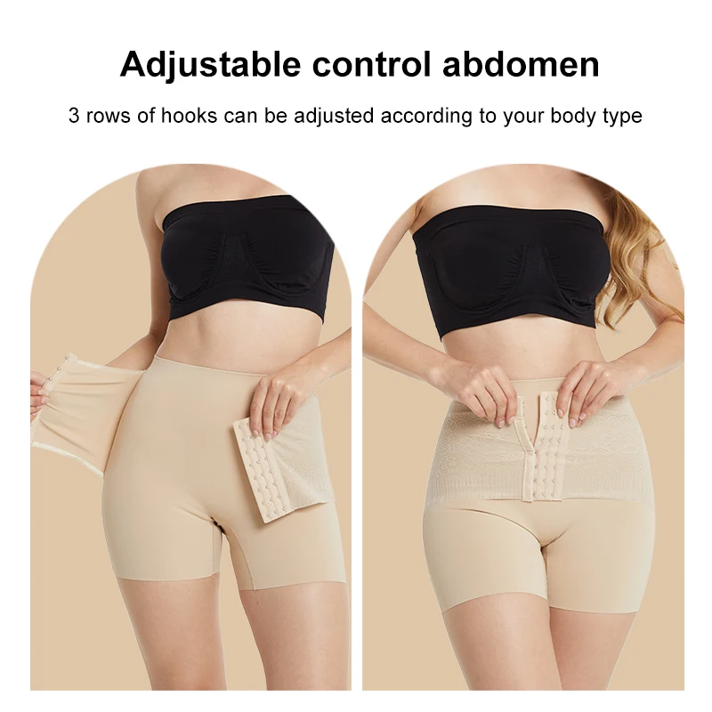 Customized Traceless Body Shaper Shorts Seamless Panties High Waist Shapewear Tummy Control Brief Seamless Waist Trainer Shorts