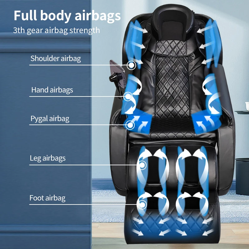 Full Body 4D Zero Gravity Electric Price Leather Parts Luxury Cheap Recliner Machine Foot Massage Chair Online Technical Support