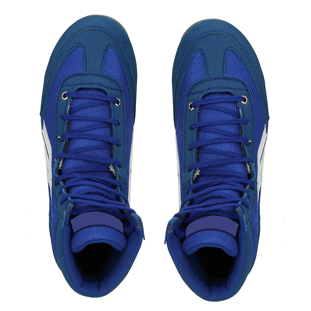 custom Boxing shoes New Design Professional Combat Fitness Bodybuilding Boots High Top Boxing Shoes For Men