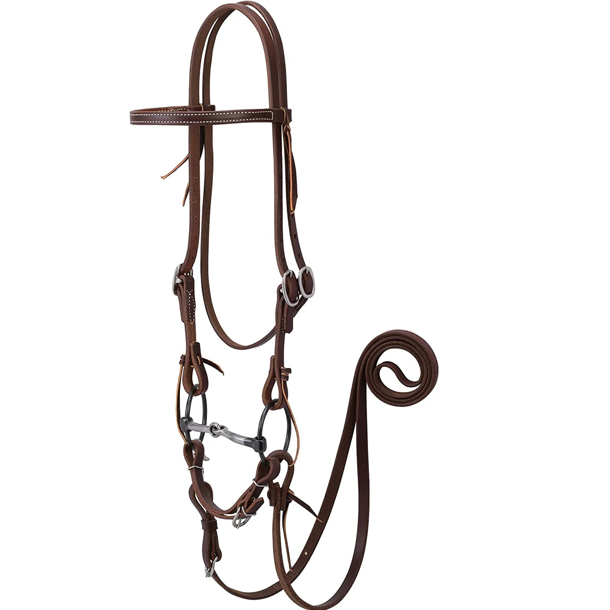 Durable PVC Racing Arabic Horse Bridle Waterproof Rubber Headstall Reins Western Halter Types-Available Red Blue High Nylon