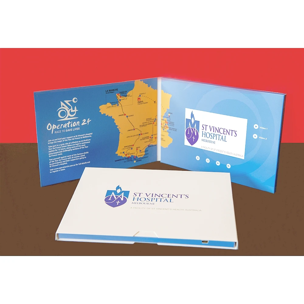 Experience High-Quality Video with Our HD Display Digital e-Brochure Book - Factory Direct Prices from a Trusted Supplier