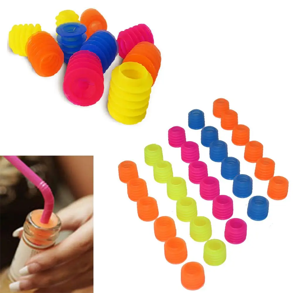Custom Silicone Reuse Colorful Beer Bottle Wine Cap Silicone Drink Cover Wine Beer Beverage Bottle Novelty Sealer Stopper Cover