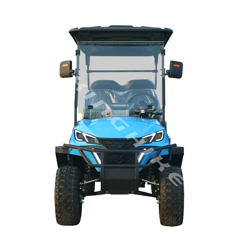 Modern Appearance 6 Seater Golf Cart With Curtis Controller Factory Direct Sale Electric Vehicle