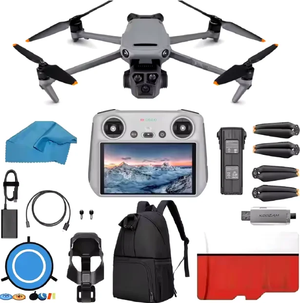 Качественный Дрон Mavic 3 Pro с Fly More Combo RC флагманская Тройная камера 4/3 CMOS Hasselblad батарейки
