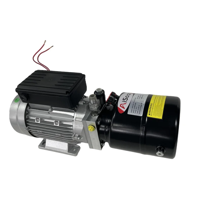 Wireless Remote Control 24 Volt Hydraulic Power Pack Unit For Snow Plow Car