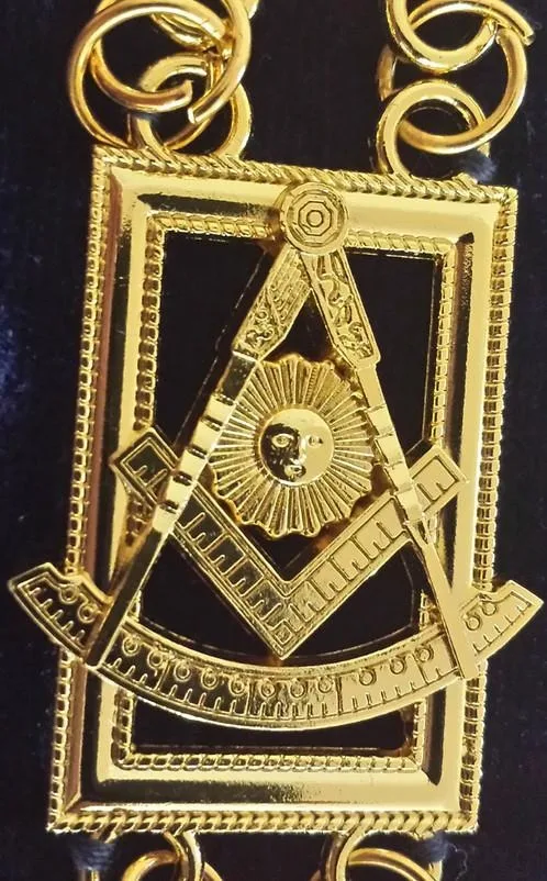 2024 Premium Top Quality Design Masonic Chain Collar Regalia Blue Lodge Chain Collar In Affordable Price