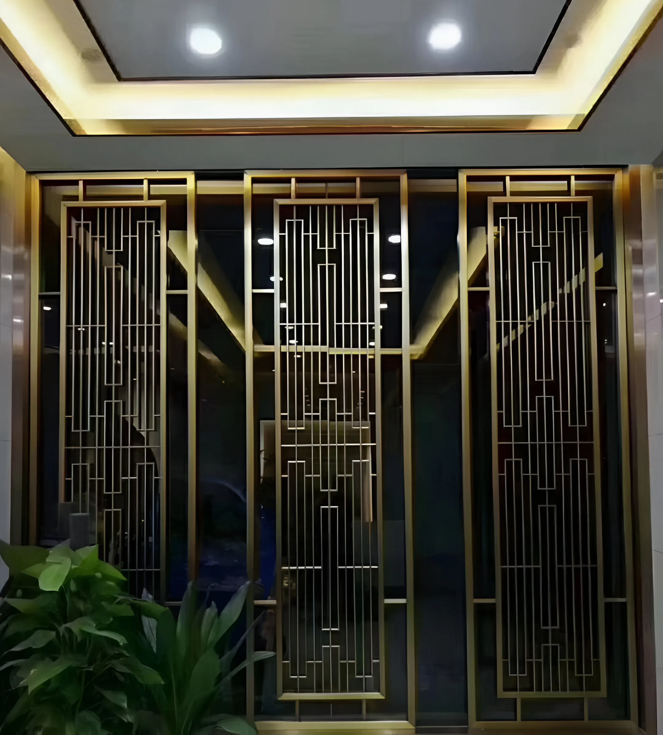 2024 Hot Sale Modern Design CNC Cut Metal Wall Divider High Quality Steel and Aluminium Room Screens Partition Low Price