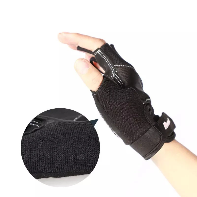 Custom Logo Cycling Gloves Half Finger Cycling Gloves For Road Bikes And Mounting Biking Wholesale Manufacturer