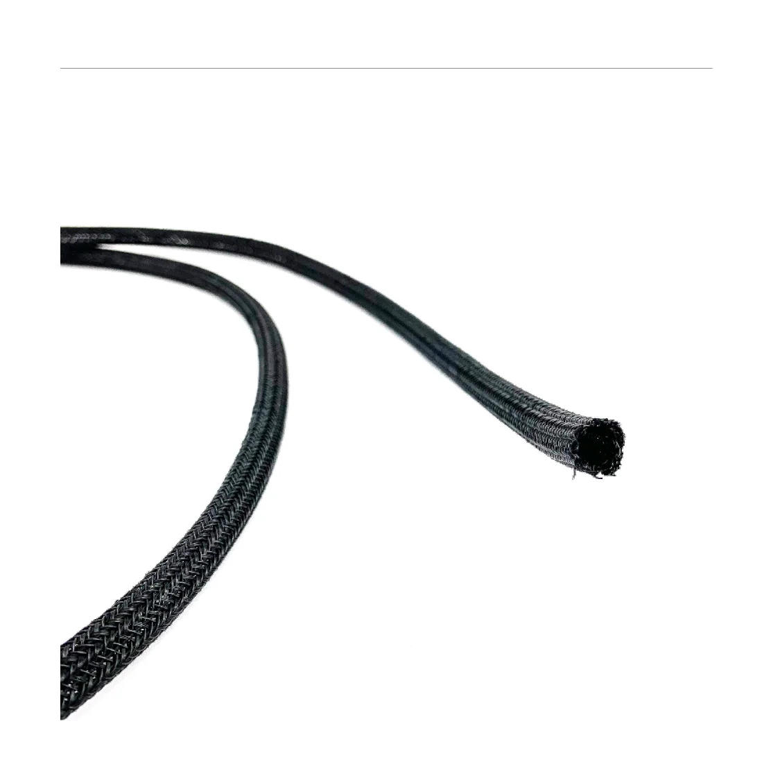 Плетеный ткацкий станок с разделенным рукавом для управления кабелями 1/4 дюйма