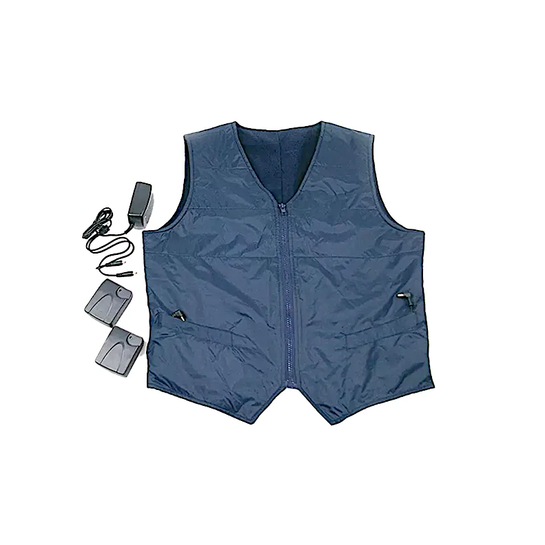 Lightweight Windproof Zipper Heated Vest For Winter