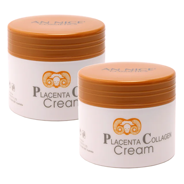 Top Selling in Thailand: AN NICE Perfect Placenta Collagen Face Cream, Offering Extra Firming, Moisturizing, & Whitening, 100 ML