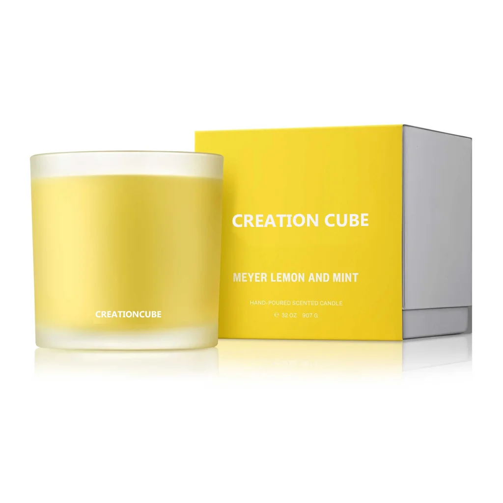 custom logo packaging OEM ODM wholesale luxury  in bulk buy private label  in glass jar soy wax scented candles gift set