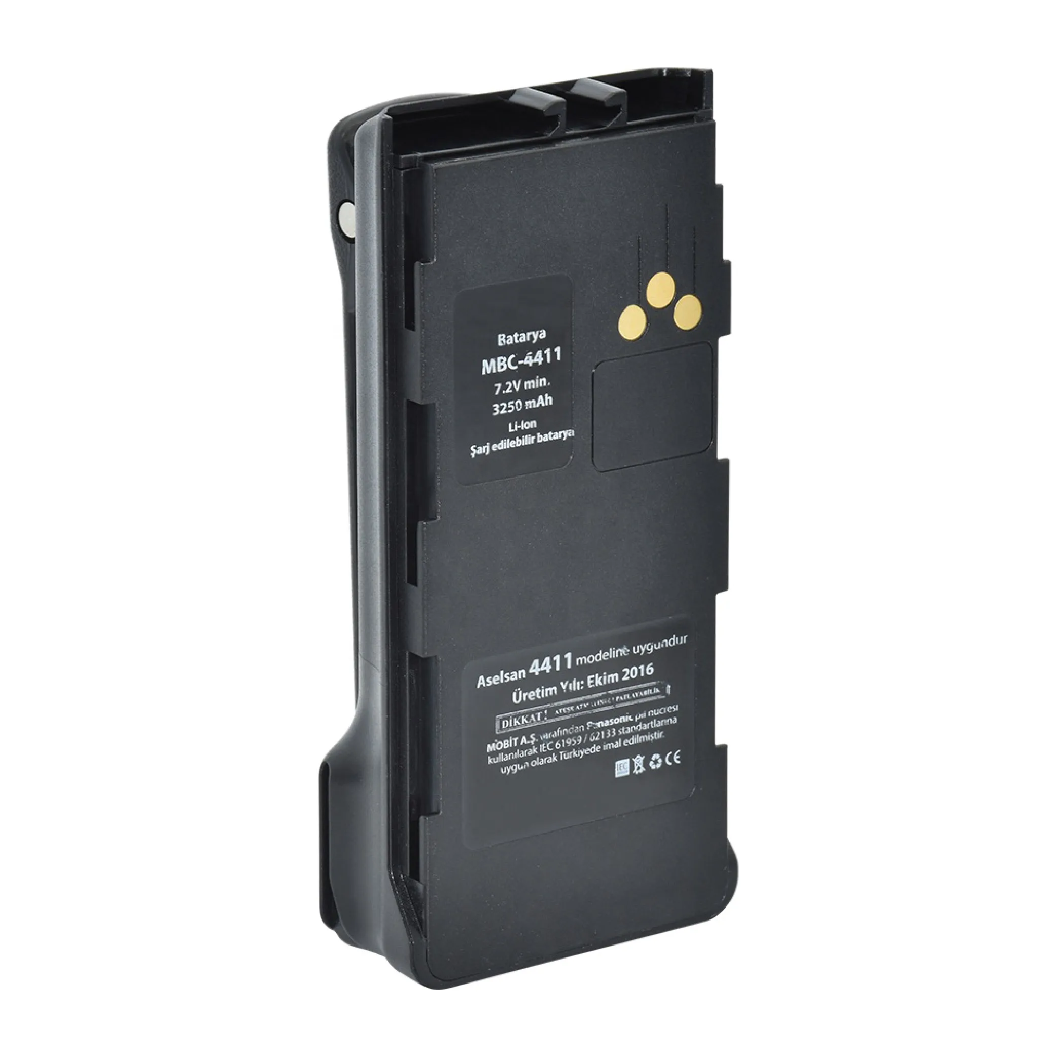 Ni-MH 7.5V 2000mAh Rechargeable Handheld Radio Batteries Battery for ASELSAN 4411 Walkie Talkie Batteries
