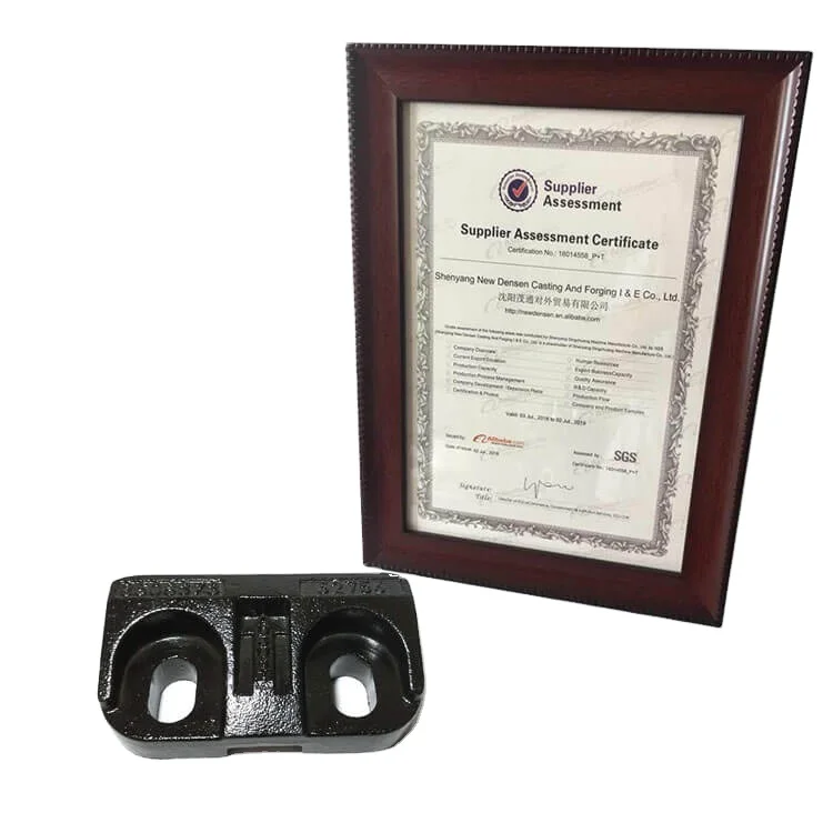 Densen Customized Wholesale  Coated Sand Casting Forklift Lower Hook With Best Quality