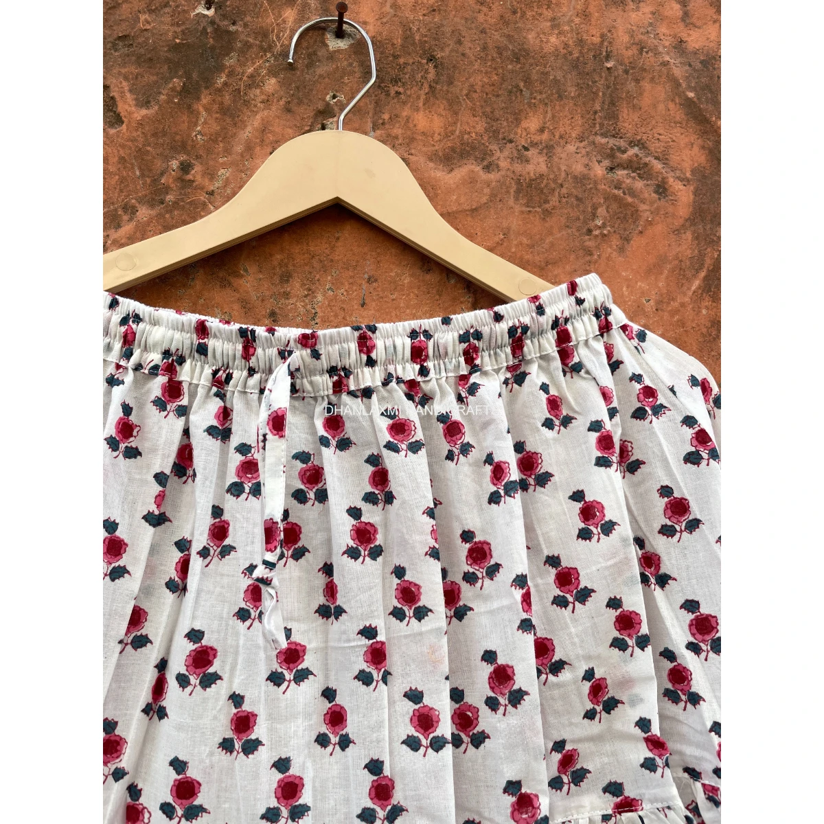 Girls Skirts Floral Printed Maxi Design Bohemian Style Cotton Long Wear Skirts Indian Tunic Women Skirt Boho