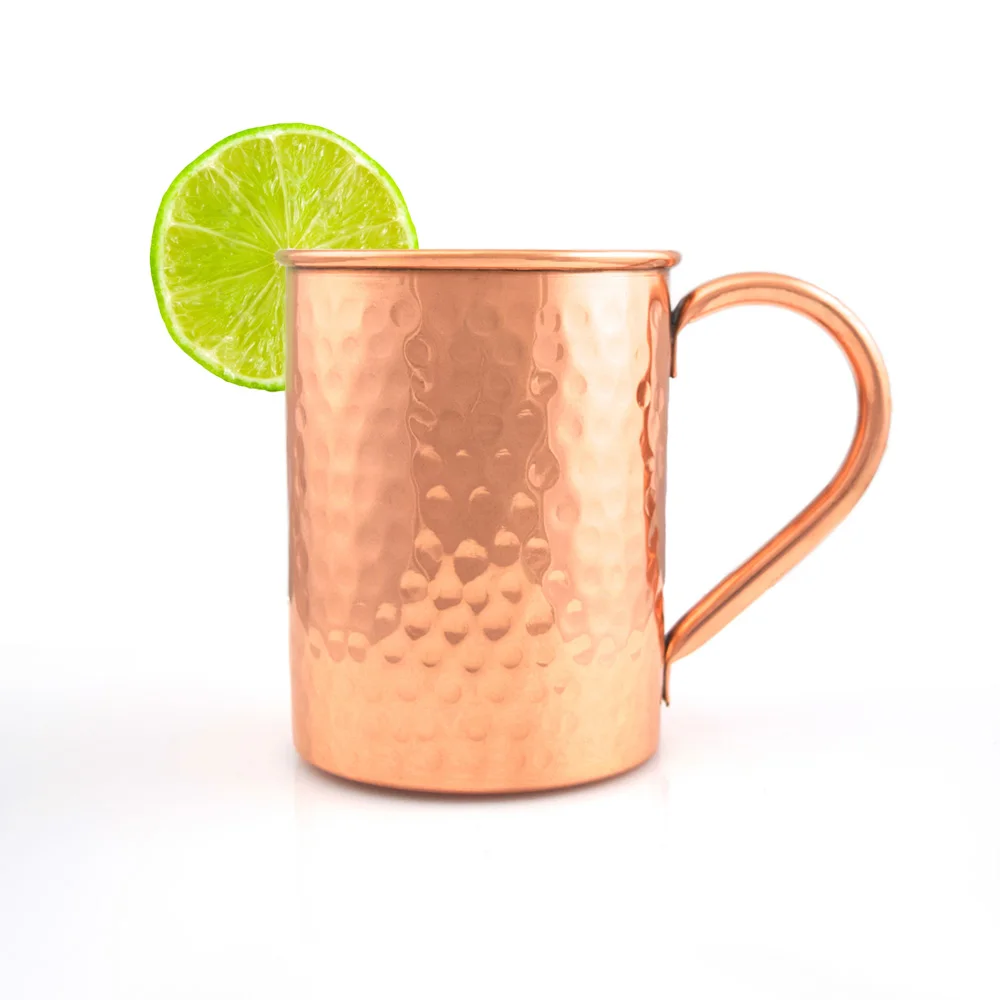 Hand Hammered Copper Moscow Mule Mug Enhance Your Cocktail Soda Beer And Liquor Drinking Experience Keep Drinks Ice Cold