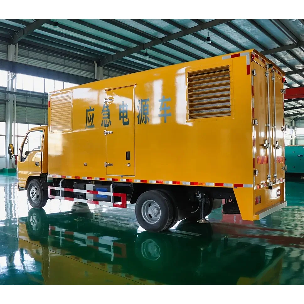 Mobile energy storage charging vehicle 500-1000kw power emergency repair generator car