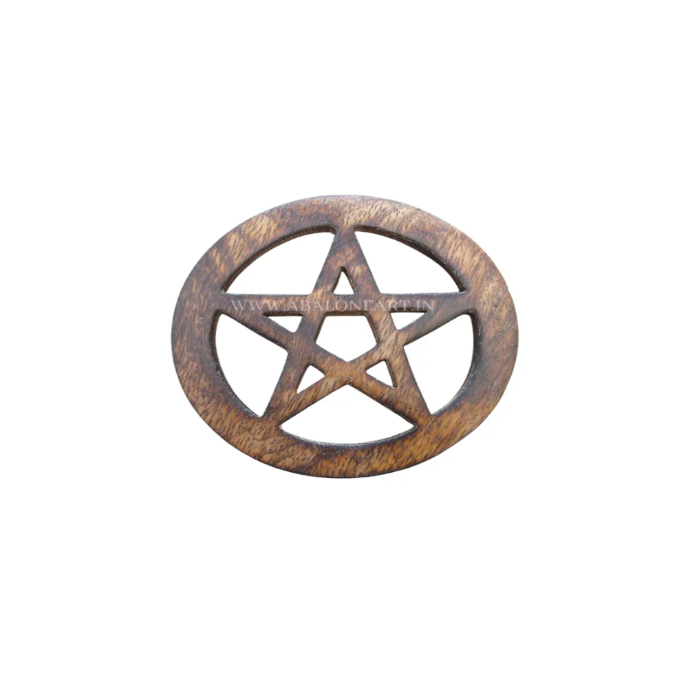 Wooden Pentacle Tile Best Quality Metaphysical Wholesale High Quality Altar Tools Customized Handmade Products