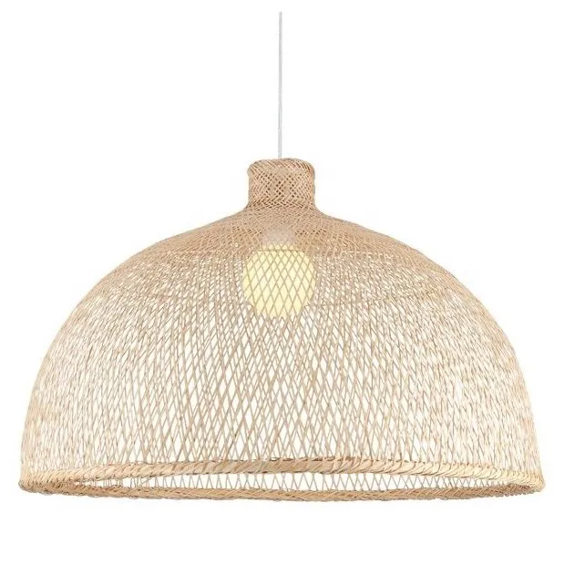 Bamboo Art Bamboo Chandelier Lantern Restaurant Zen Tea Room Studio Hot Pot Shop Lampshade Woven Retro Lamp