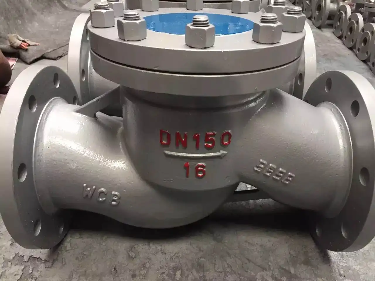 Tkfm Ansi горизонтальный Dn80 Pn16 подъемный фланцевый A216 из углеродистой стали Wcb обратный клапан