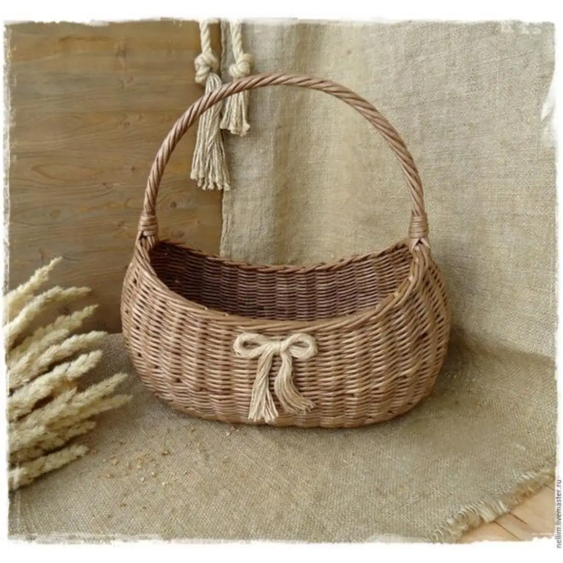 Fruits Vegetable Storage Rattan Basket With Handle Made In India Unique Selling Plastic Multifunctional Kitchenware Basket