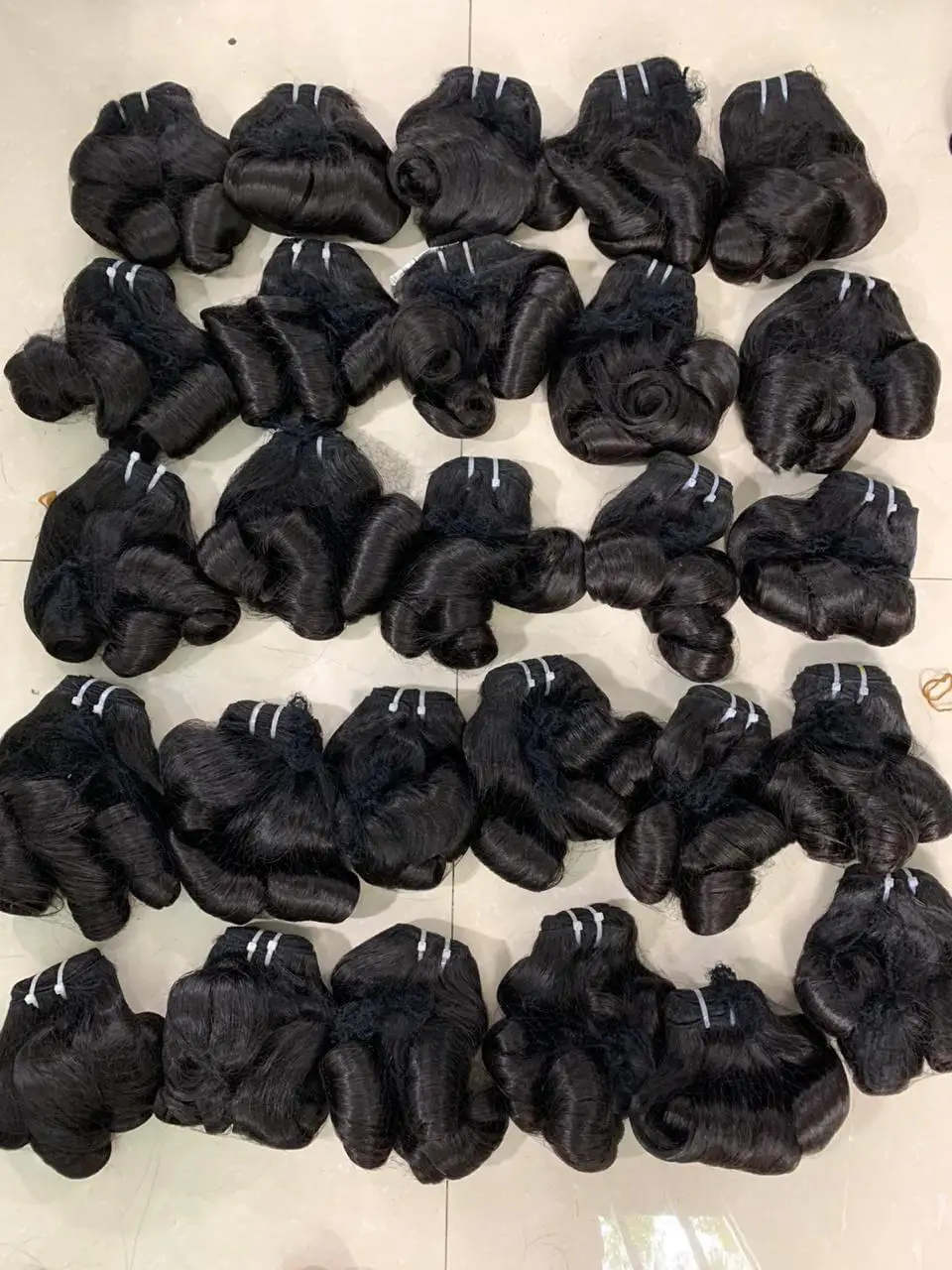 Weft Africa style hair extensions bundle human raw hair remy water waves straight natural feather hair extension