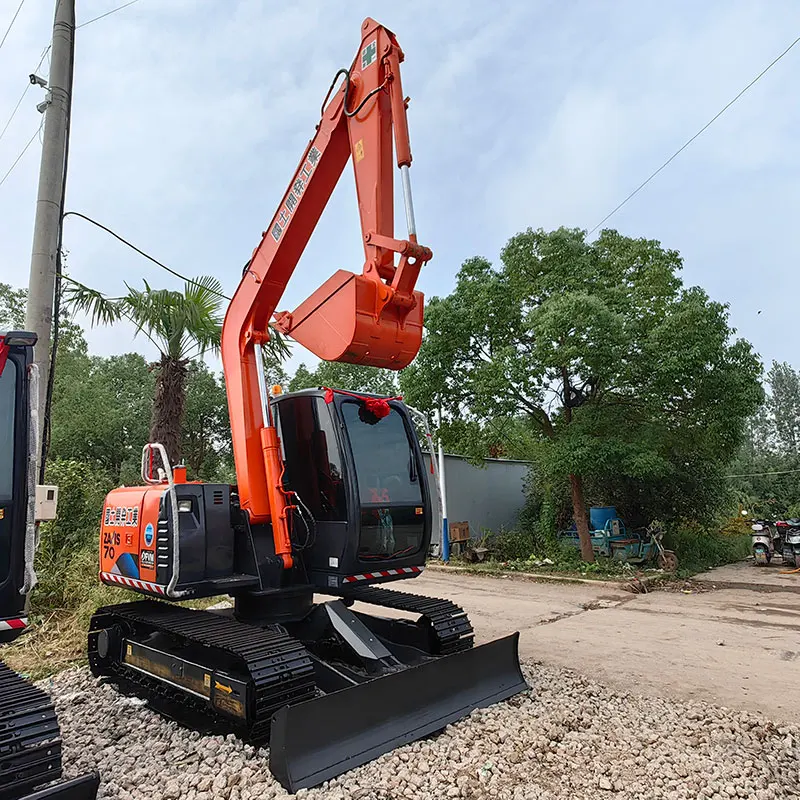 Оригинальный б/у Hitachi ZX 70-7 7 тонн гусеничный гидравлический насос Гусеничный Экскаватор строительная машина экскаватор для продажи
