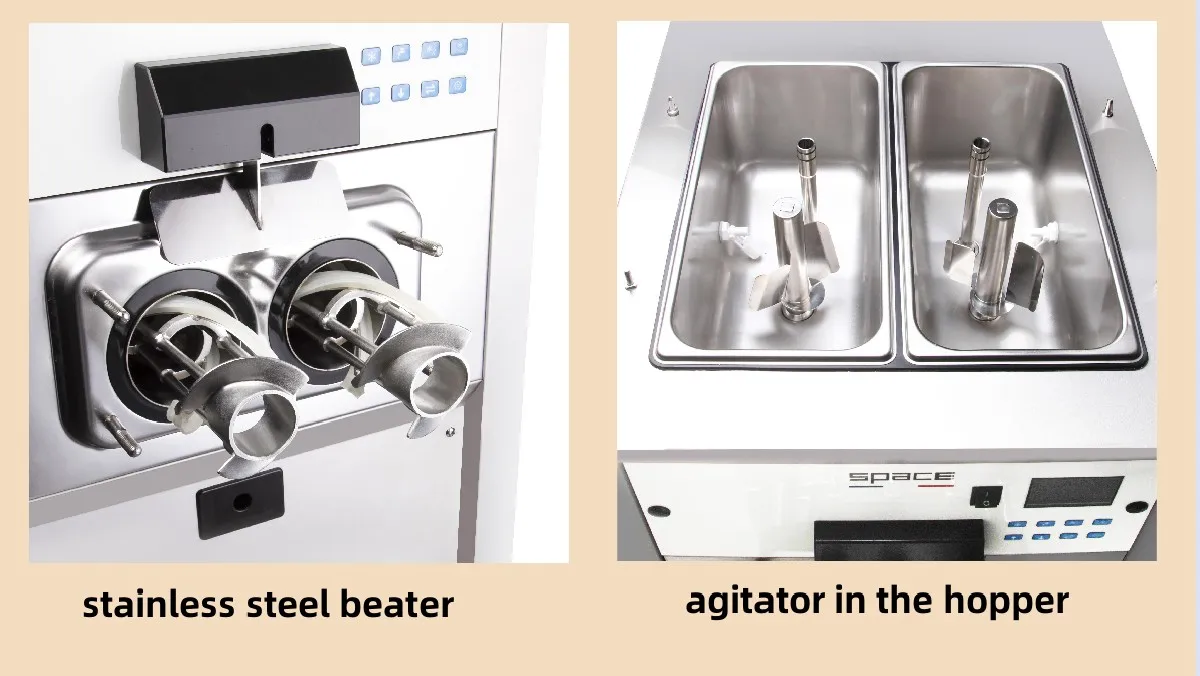 SPACE Air Pump Soft Ice Cream Machine 6250A for Sale