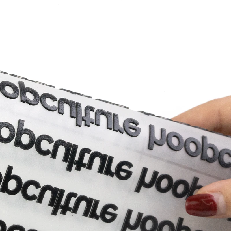 Custom Logo Heat Transfer Print 3d Heat Transfer Printing Silicone Transfer Sticker For Clothing