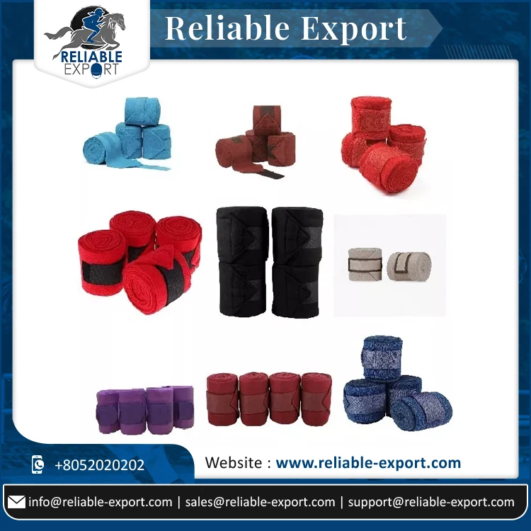 Cohesive Bandage for Equestrian Care Soft First Aid Horse Cotton Leg Wrap for Horse Injury Treatment