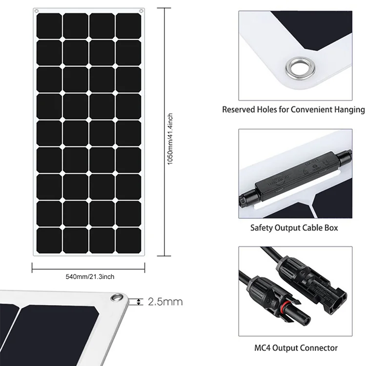 Wholesale Best Price 24V Etfe Flexible 500W Sunpower Solar Panel 500 Watt