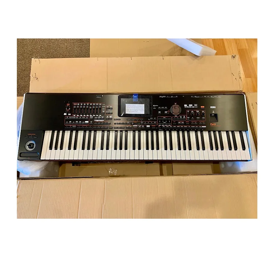 Hot 2022 Korg Pa4X 61 Professional Arranger (61-Key) Workstation Keyboard in stock.
