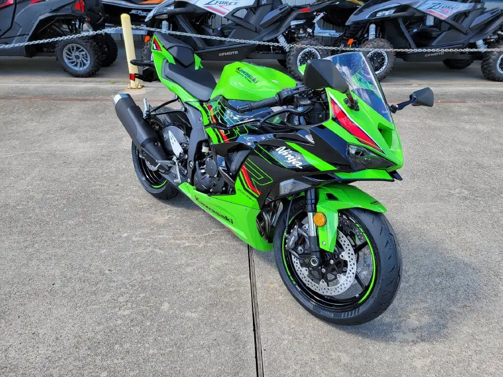 USED  2024 Kawasaki Sportbike Motorcycle Ninja ZX-6R KRT Edition