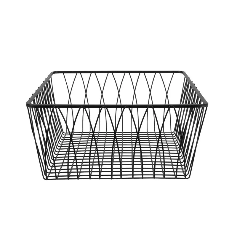 Metal Wire Basket Excellent Quality Handmade Hot Selling Luxury Basket Classic Stylish Decorative Metal Basket