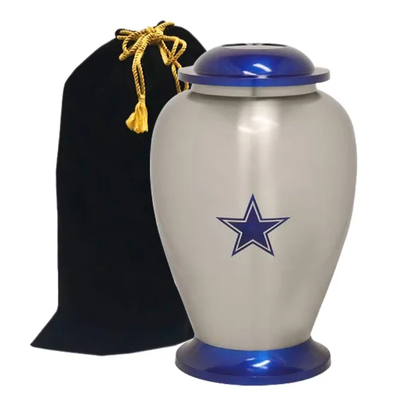 White Enamel Meena Cremation Urns adults Ashes Urn Wholesale Prices Stainless Steel Engraved Custom Cremation Urn On Sale