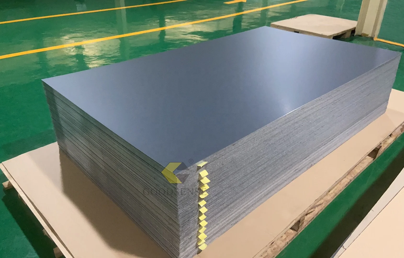 Goodsense Polystyrene Silver One Way Mirror Sheet Supplier Large Wall Sticker PS Mirror Self-Adhesive Plastic Mirror for Signage