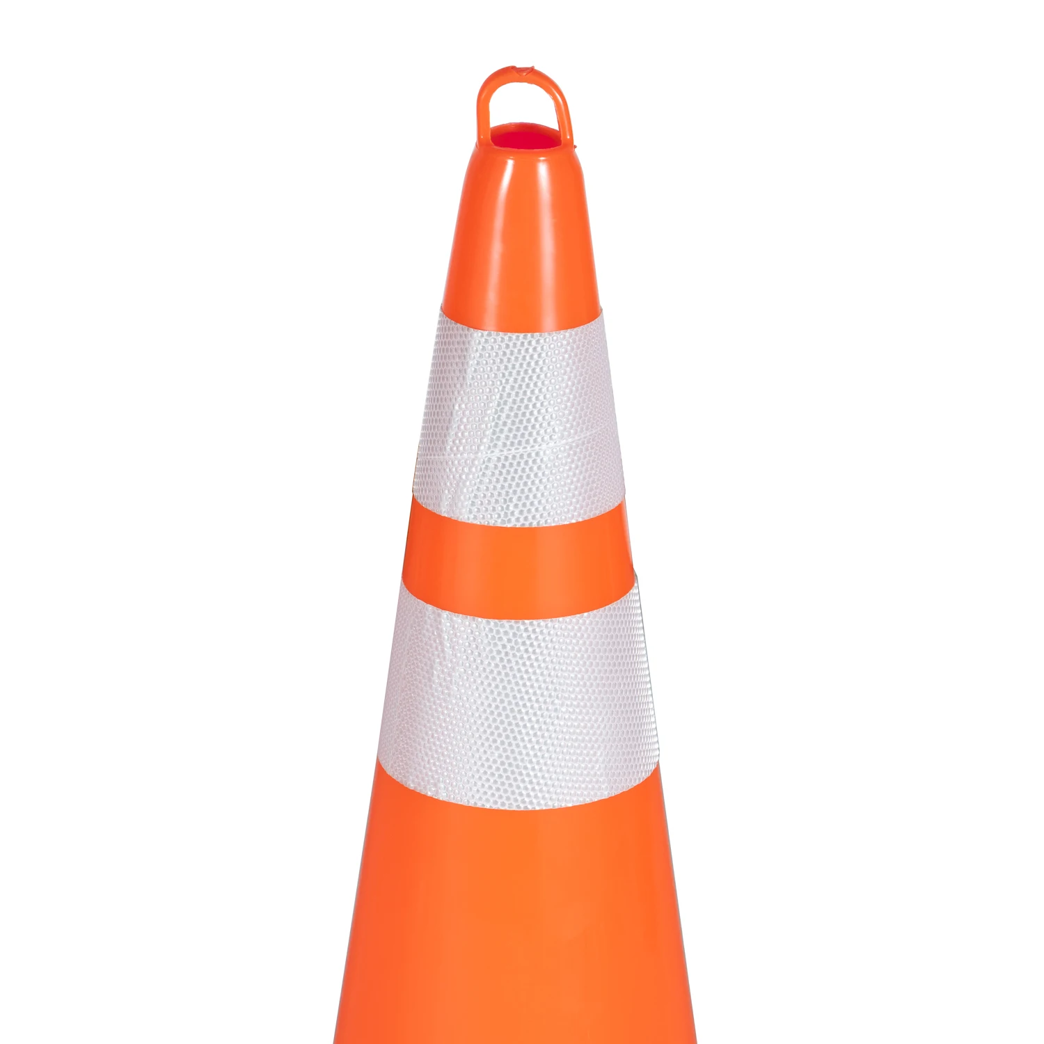 70cm 28inch Wholesale Conos de trafico Green PVC Rubber Traffic Cone for Road Safety