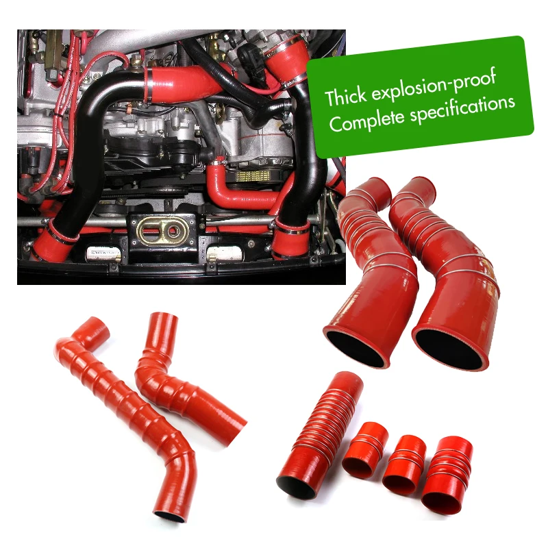 Universal silicone intake hose truck elbow reinforced air hose coolant fuel silicone hose rubber