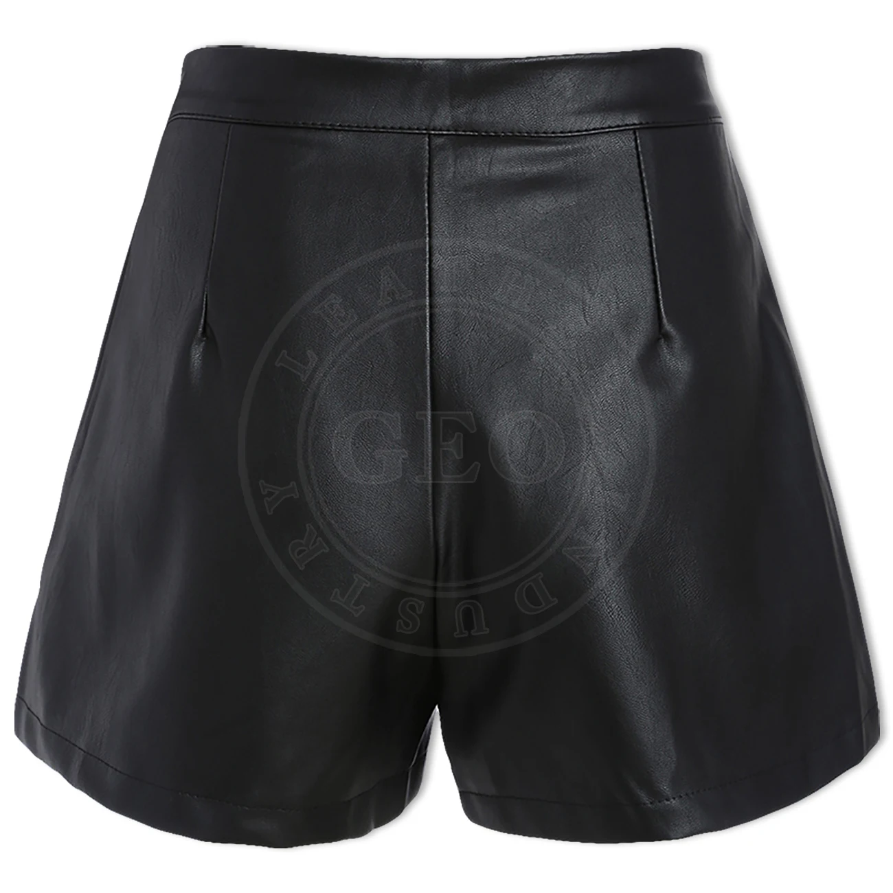 Smart Design Fashion Leather Shorts for Ladies