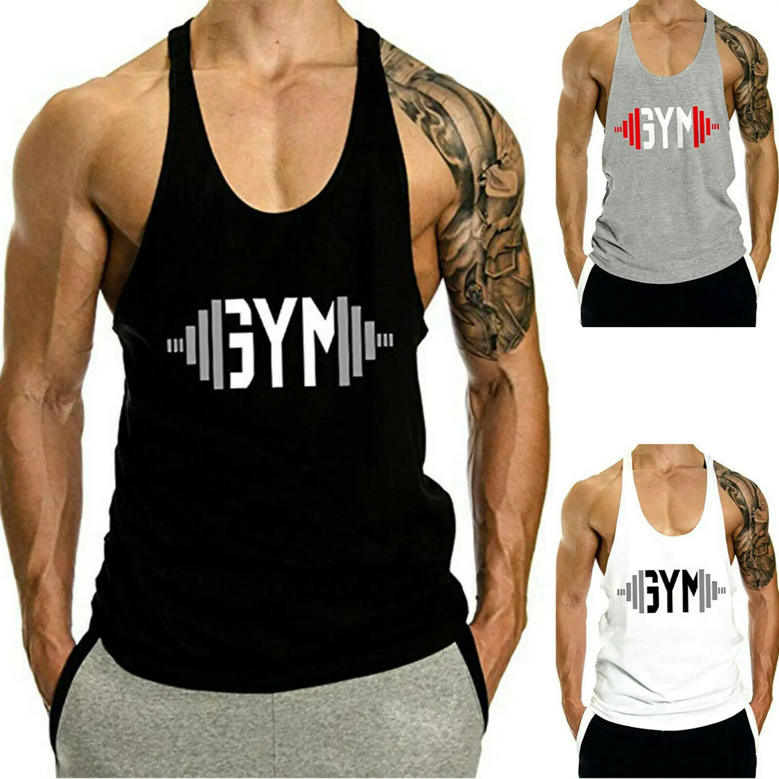 Cheap Price top Quality customized tank top men cotton Quick Dry Breathable fashion tank top for men