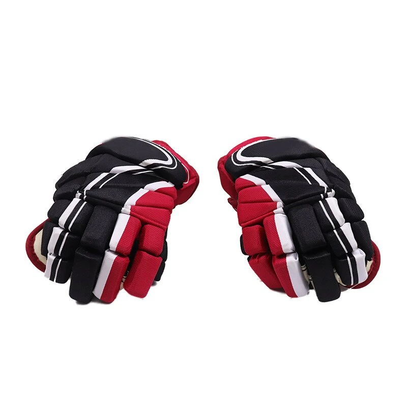 Ice Hockey Gloves Lacrosse Sports Gloves Gym Full Finger Gym OEM&OEM Anti-Collision Ice Hockey Gloves